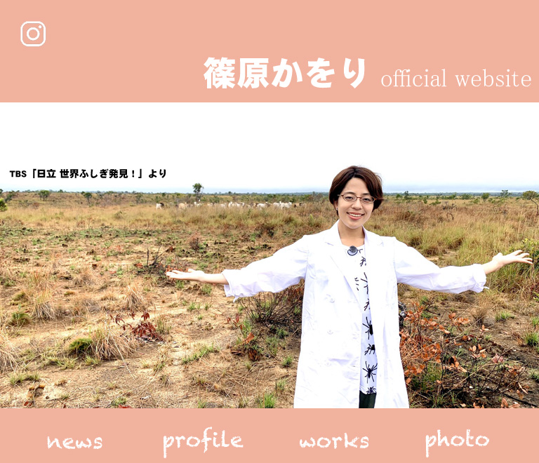 SHINOHARA KAWORI OFFICIAL WEBSITE